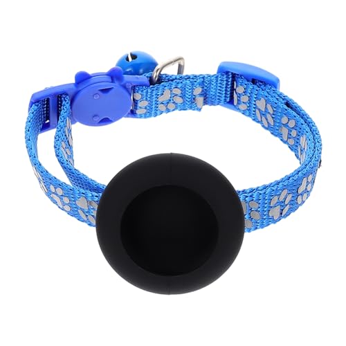 Gatuida Katzenhalsband Katzenortung Mit App Anti Jagd Katzenbells Haustier Hundehalsband Katzenparty Hundehalsbänder Weihnachts Hundehalsband Bling Pfeife Katzenglocken von Gatuida