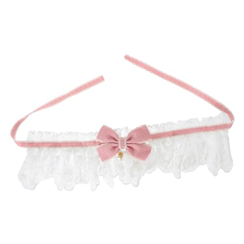 Gatuida Katzenhalsband aus Spitze für Kleine Haustiere Verstellbar und Dekorativ Accessoire für und Alltägliche Anlässe Sicher und Rosa Gatuida Katzenhalsband aus Spitze für Kleine Haustiere Verstellbar und Dekorativ Accessoire für und Alltägliche Anlässe Sicher und Rosa von Gatuida