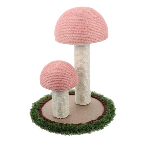 Gatuida Katzenkratzsäule Pilzdesign aus Langlebigem Natur Sisal Kreatives Katzenspielzeug und Klettergerüst Kratzfestes Katzenkratzbrett für Kätzchen und Katzen Platzsparend für Zuhause Gatuida Katzenkratzsäule Pilzdesign aus Langlebigem Natur Sisal Kreatives Katzenspielzeug und Klettergerüst Kratzfestes Katzenkratzbrett für Kätzchen und Katzen Platzsparend für Zuhause von Gatuida