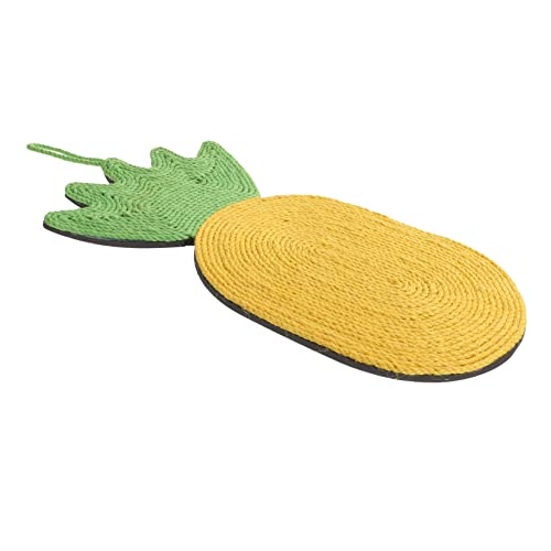 Gatuida Katzenspielzeug Aus Hängende Katzenkratzer Matte Für Kätzchen Widerstandsfähig Und Langlebig Für Innenräume Kratzbrett Und Pineapple Design Gatuida Katzenspielzeug Aus Hängende Katzenkratzer Matte Für Kätzchen Widerstandsfähig Und Langlebig Für Innenräume Kratzbrett Und Pineapple Design von Gatuida