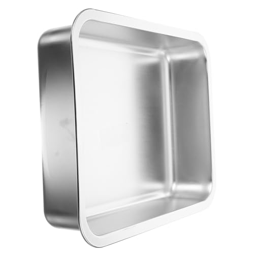 Gatuida Katzenstreu Schale Stabile Kratzfeste Katzentoilette für Kleine Katzen und Kleintiere Hygienisch Langlebig Minimalistisches Design von Gatuida