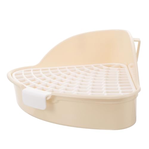 Gatuida Katzentoilette Wurf Guinea groß Ecke Hamster klo kaninchentoilette Bunny-Klo ecktoilette Katzenklo Hamster Toilette Kaninchen Töpfchen Töpfchenhalter Plastik Weiß Gatuida Katzentoilette Wurf Guinea groß Ecke Hamster klo kaninchentoilette Bunny-Klo ecktoilette Katzenklo Hamster Toilette Kaninchen Töpfchen Töpfchenhalter Plastik Weiß von Gatuida
