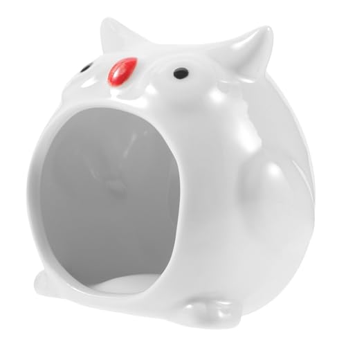 Gatuida Keramik Hamsterversteck Haus für Kleintiere mit Sicherem Geräumigem Schlafplatz und Dekorativem Design Geeignet für Hamster Zwerghamster Rennmäuse und Igel Verbessert Gatuida Keramik Hamsterversteck Haus für Kleintiere mit Sicherem Geräumigem Schlafplatz und Dekorativem Design Geeignet für Hamster Zwerghamster Rennmäuse und Igel Verbessert von Gatuida