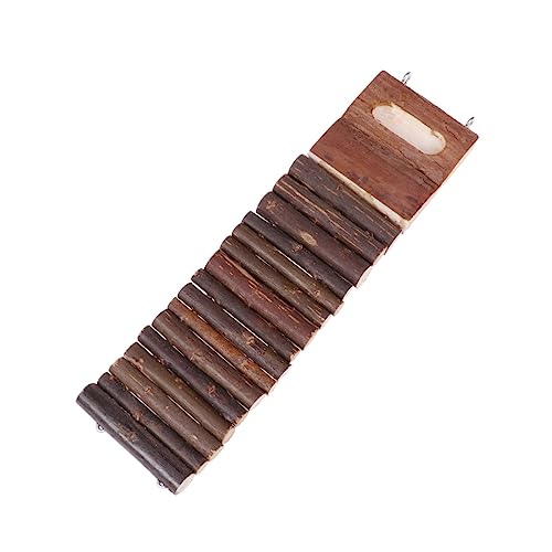 Gatuida Kleine Haustierleiter aus Holz für Hamster und Vögel Kauspielzeug und Kletterspielzeug für Hamster und Papageien Flexibel und Sicher Gatuida Kleine Haustierleiter aus Holz für Hamster und Vögel Kauspielzeug und Kletterspielzeug für Hamster und Papageien Flexibel und Sicher von Gatuida