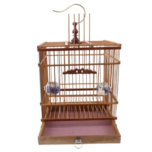 Gatuida Kleiner Vogelkäfig aus Karbonisiertem Rechteckig Stabile Konstruktion Abnehmbarer Futterspender Geeignet für Wellensittiche Zier und Ziervögel für Balkon Garten Büro und Innenräume Gatuida Kleiner Vogelkäfig aus Karbonisiertem Rechteckig Stabile Konstruktion Abnehmbarer Futterspender Geeignet für Wellensittiche Zier und Ziervögel für Balkon Garten Büro und Innenräume von Gatuida
