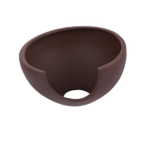 Gatuida Kleines Fischnest Dekorationen Für Fischaquarien Höhle Fischversteck Für Aquarien Zubehör Für Aquarien Aquarium Aquarium Ornamente Schutz Besonderheit Fischtankdekor Ton Coffee von Gatuida