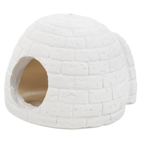 Gatuida Kleines Haustier Keramikhaus Adorable Hamster Versteck Cooles Nest Für Zwerghamster Und Nagetiere Versteck Für Haustiere Hochwertige Keramik von Gatuida