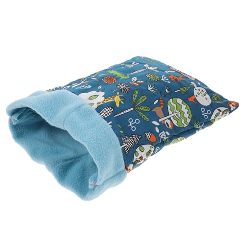 Gatuida Kleintier Schlafsack Warmes Haustierbett Für Hamster Meerschweinchen Und Zufällig Gemütliches Nest Für Winter Haustier Käfig Zubehör von Gatuida