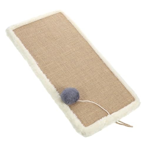 Gatuida Kratzmatte Katze Sisal Kratzbrett Robust rutschfest Indoor Katzenkratzunterlage für Möbel und Bodenschutz Natürliche Kratzmatte zur Nagelpflege und Krallenpflege Langlebiges Gatuida Kratzmatte Katze Sisal Kratzbrett Robust rutschfest Indoor Katzenkratzunterlage für Möbel und Bodenschutz Natürliche Kratzmatte zur Nagelpflege und Krallenpflege Langlebiges von Gatuida