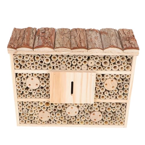 Gatuida Kreatives Holz Insektenhaus Für Garten Und Dekorative Marienkäferkabine Biologisches Insektenhotel Für Natürliche Ökosysteme von Gatuida