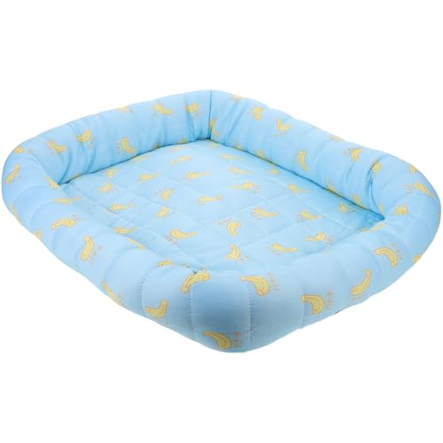 Gatuida Kühlmatte für Haustiere aus EIS Seide Waschbare Selbstkühlende Matte für Hunde und Katzen Atmungsaktive Schlafunterlage für Innen und Außenbereich für Hundebetten und Katzenkörbe von Gatuida