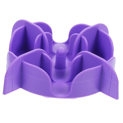 Gatuida Langsamer Futternapf Einsätze aus Lebensmittelechtem Silikon Rutschfestes Slow Feeder Insert für Kleine Hunde und Katzen Passend Fördert Langsames Fressen und Bessere Verdauung von Gatuida
