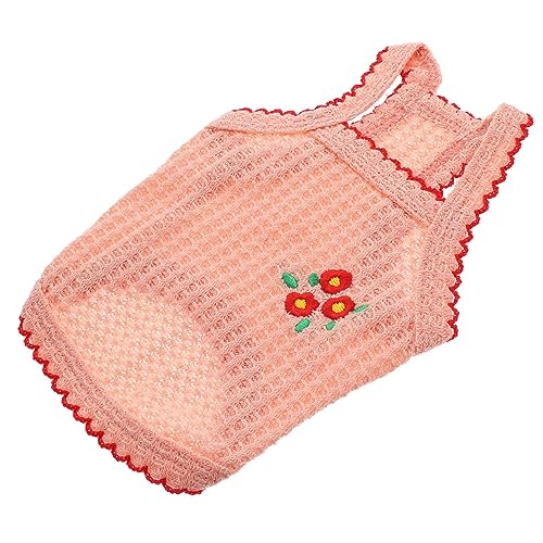 Gatuida Leichtes Hundewesten Outfit für Sommer Atmungsaktive Hundekleidung für Kleine Hunde mit Stickerei XL Rosa für Parkbesuche Reisen und Partys Gatuida Leichtes Hundewesten Outfit für Sommer Atmungsaktive Hundekleidung für Kleine Hunde mit Stickerei XL Rosa für Parkbesuche Reisen und Partys von Gatuida