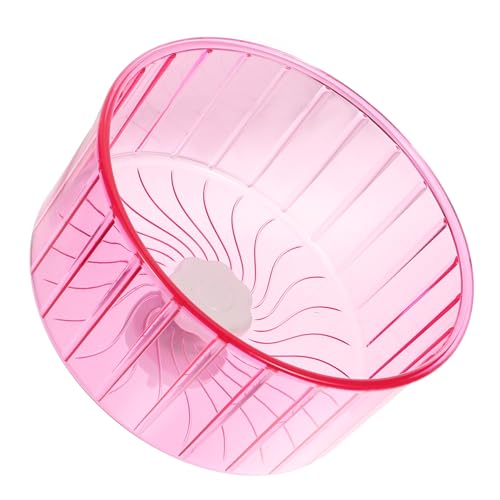 Gatuida Leises Hamsterrad aus Langlebigem mit Doppeltem Kugellager Geräuscharm und Stabil Laufrad für Zwerghamster Rennmäuse und Kleintiere Spielerisches Fitnessspielzeug in Rosa Gatuida Leises Hamsterrad aus Langlebigem mit Doppeltem Kugellager Geräuscharm und Stabil Laufrad für Zwerghamster Rennmäuse und Kleintiere Spielerisches Fitnessspielzeug in Rosa von Gatuida