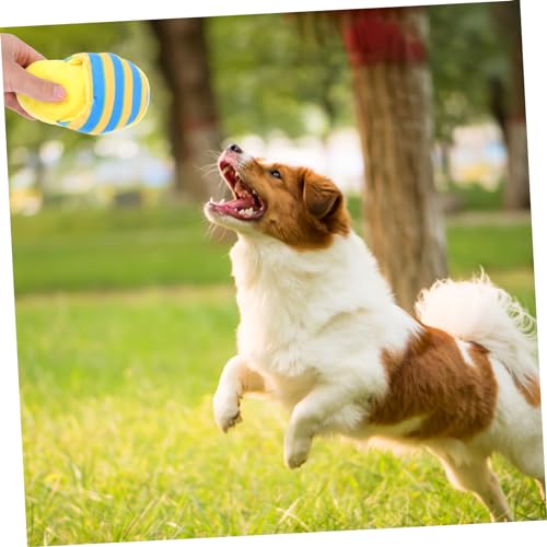 Gatuida Lustiges Bissfestes Hundespielzeug in Hausschuhform Interaktives Quietschspielzeug zur Zahnreinigung für Welpen und Hunde Robustes Kauspielzeug für Kleine bis Große Hunde von Gatuida