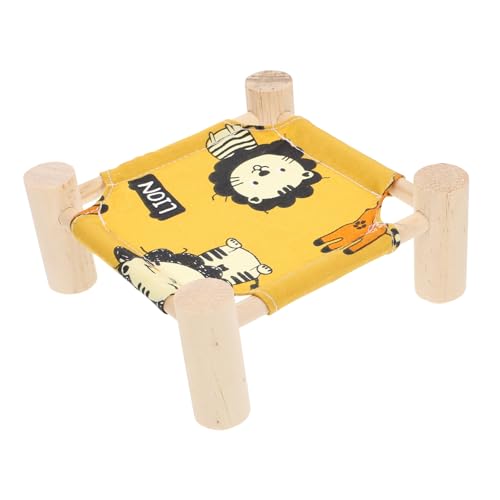 Gatuida Meerschweinchen Hängematte Kleintierbett Atmungsaktiv Komfortables Schlafnest Für Hamster Kaninchen Igel Geeignet Haustier Zubehör Kuscheliges Nagerbett Für Käfig und Zuhause von Gatuida