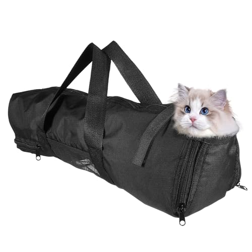 Gatuida Nagelschere für Katzen Taschen waschen klein Bag Cat Katzenwaschbeutel Katzen transporttasche Haustier Nageltrimmen Katze badetasche hängende katzenbadetasche Oxford-Stoff Black Gatuida Nagelschere für Katzen Taschen waschen klein Bag Cat Katzenwaschbeutel Katzen transporttasche Haustier Nageltrimmen Katze badetasche hängende katzenbadetasche Oxford-Stoff Black von Gatuida