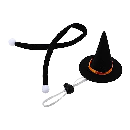 Gatuida Niedlichem Halloween Haustier Hexenhut und Halstuch Teiliges Kostüm für Hunde und Katzen Waschbar und Langlebig für Halloween Feiern Gatuida Niedlichem Halloween Haustier Hexenhut und Halstuch Teiliges Kostüm für Hunde und Katzen Waschbar und Langlebig für Halloween Feiern von Gatuida