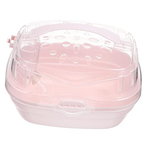 Gatuida Outdoor Hamster Transportbox Atmungsaktive Hamstertragebox Für Reisen Kompakte Haustierbox Sanftem Kirschblütenrosa Für Kleine Haustiere Im Freien Gatuida Outdoor Hamster Transportbox Atmungsaktive Hamstertragebox Für Reisen Kompakte Haustierbox Sanftem Kirschblütenrosa Für Kleine Haustiere Im Freien von Gatuida