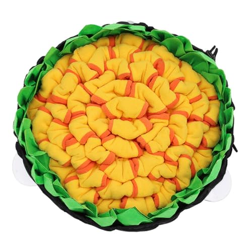 Gatuida Pet Sniffing Pad Futtermatten für Hunde Welpen Schnüffelmatte hundeschnüffelt Teppich Interactive Toys for Dogs leckpad für Hunde Haustier -Fütterungsmatte Oxford-Stoff von Gatuida