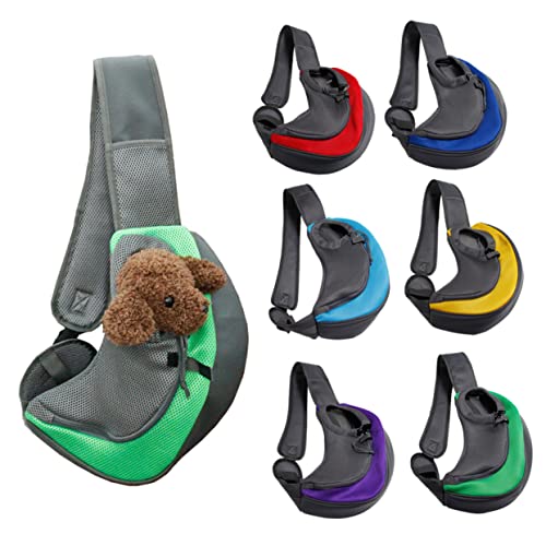 Gatuida Pet Tragetasche für Hunde und Katzen Leichte und Langlebige Umhängetasche aus Polyester Grün Modischem Gitterdesign und Schulterriemen für Hohen Gatuida Pet Tragetasche für Hunde und Katzen Leichte und Langlebige Umhängetasche aus Polyester Grün Modischem Gitterdesign und Schulterriemen für Hohen von Gatuida