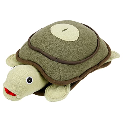Gatuida Plüsch Schildkröte Für Interaktives Schnüffelspielzeug Aus Hochwertigem Material Für Welpen Und Kleine Grün Fördert Und Beschäftigung von Gatuida