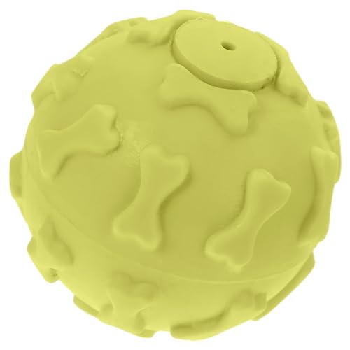 Gatuida Quietschender Kauspielzeugball für Welpen Langlebig und Fördert Interaktion und Zahnpflege für Drinnen und Draußen Gatuida Quietschender Kauspielzeugball für Welpen Langlebig und Fördert Interaktion und Zahnpflege für Drinnen und Draußen von Gatuida
