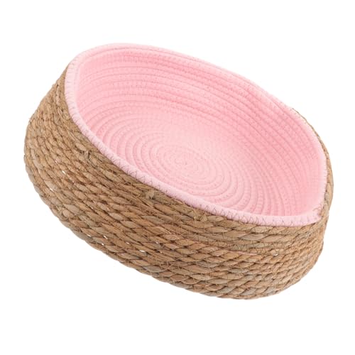 Gatuida Rattan Haustierbett Hundebett Rattan Geflecht Katzenbett Welpenmatte Hundebett Katzenschlafnest Kätzchenbett Hundekissenbett Gewebtes Haustiernest Hundeunterstand Gatuida Rattan Haustierbett Hundebett Rattan Geflecht Katzenbett Welpenmatte Hundebett Katzenschlafnest Kätzchenbett Hundekissenbett Gewebtes Haustiernest Hundeunterstand von Gatuida