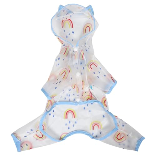 Gatuida Regenmantel-Poncho für Hunde: Regenmantel für kleine Hunde – wasserdichte Regenjacke mit Kapuze für Welpen und mittelgroße Rassen – leichte Regenkleidung für Haustiere für unterwegs Gatuida Regenmantel-Poncho für Hunde: Regenmantel für kleine Hunde – wasserdichte Regenjacke mit Kapuze für Welpen und mittelgroße Rassen – leichte Regenkleidung für Haustiere für unterwegs von Gatuida