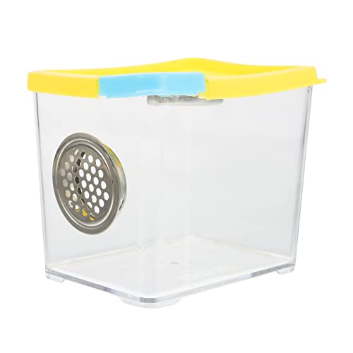 Gatuida Reptilien Fütterungsbox aus Hochwertigem Material Transparenter Terrarienbehälter für Spinnen und Kleintiere mit Belüftungslöchern für Optimale Luftzirkulation und Einfache Pflege Gatuida Reptilien Fütterungsbox aus Hochwertigem Material Transparenter Terrarienbehälter für Spinnen und Kleintiere mit Belüftungslöchern für Optimale Luftzirkulation und Einfache Pflege von Gatuida