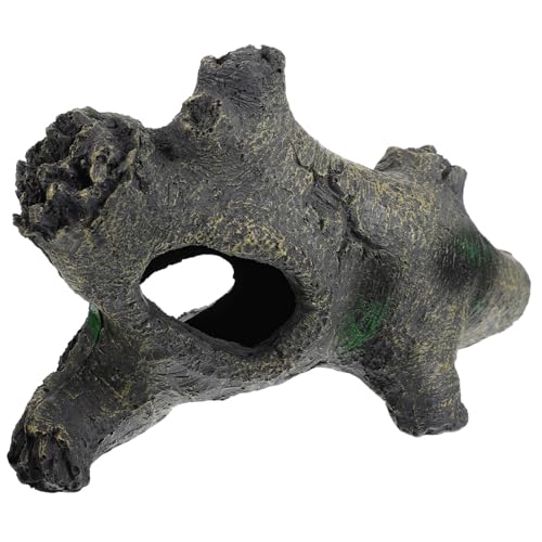 Gatuida Reptilien Unterschlupf Höhle aus Robustem Harz für Schildkröten und Kleine Haustiere Natürlich Gestaltetes Versteck mit Baumrinden dekor Stressreduzierendes Terrarium Zubehör Gatuida Reptilien Unterschlupf Höhle aus Robustem Harz für Schildkröten und Kleine Haustiere Natürlich Gestaltetes Versteck mit Baumrinden dekor Stressreduzierendes Terrarium Zubehör von Gatuida