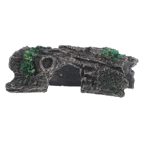 Gatuida Reptilien Versteck Höhle aus Hochwertigem Harz Dunkle Rückzugsmöglichkeit für Geckos Eidechsen und Spinnen Dekoratives Terrarium Zubehör Sicherer Unterschlupf für Reptilien und Gatuida Reptilien Versteck Höhle aus Hochwertigem Harz Dunkle Rückzugsmöglichkeit für Geckos Eidechsen und Spinnen Dekoratives Terrarium Zubehör Sicherer Unterschlupf für Reptilien und von Gatuida