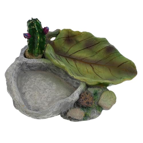 Gatuida Reptilien Wasserschale und Futternapf Rutschfestes Trink und Futterplateau für Schildkröten Eidechsen und Kleine Haustiere Praktische Futterstation mit Stabilem Design für Gatuida Reptilien Wasserschale und Futternapf Rutschfestes Trink und Futterplateau für Schildkröten Eidechsen und Kleine Haustiere Praktische Futterstation mit Stabilem Design für von Gatuida