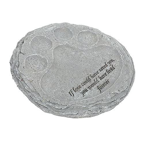 Gatuida Resin Haustier Grabstein mit Pfotenmotiv Kreative Gedenktafel für Hunde Wetterfestes für Garten und Innenbereich Einzigartige Erinnerungsstücke für Geliebte Haustiere Gatuida Resin Haustier Grabstein mit Pfotenmotiv Kreative Gedenktafel für Hunde Wetterfestes für Garten und Innenbereich Einzigartige Erinnerungsstücke für Geliebte Haustiere von Gatuida