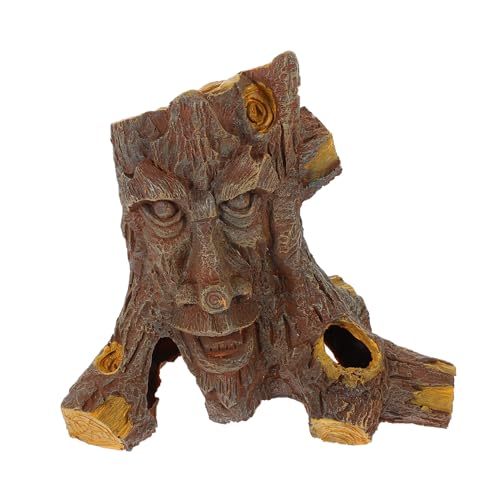 Gatuida Resin Höhle für Reptilien Terrarium Versteck mit Einzigartigem Baumstamm Design für Schlangen Eidechsen und Andere Reptilien Lebendige und Rückzugsorte Gatuida Resin Höhle für Reptilien Terrarium Versteck mit Einzigartigem Baumstamm Design für Schlangen Eidechsen und Andere Reptilien Lebendige und Rückzugsorte von Gatuida