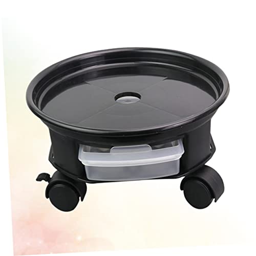 Gatuida Runder Pflanzuntersetzer mit Universalrollen und Ablagefach Blumentopfständer für Umsetzen von Pflanzen Drinnen und Draußen und Praktisch Gatuida Runder Pflanzuntersetzer mit Universalrollen und Ablagefach Blumentopfständer für Umsetzen von Pflanzen Drinnen und Draußen und Praktisch von Gatuida