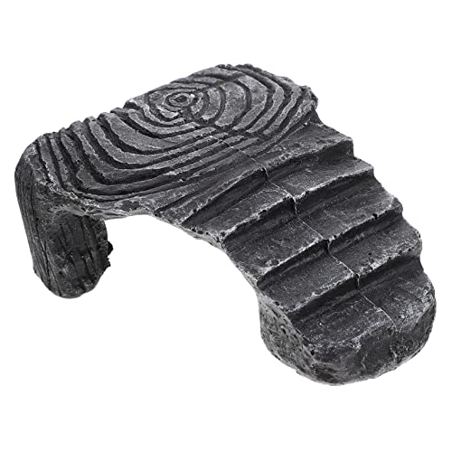 Gatuida Schildkröten Basking Resin Sonnenplattform Für Innenschildkröten Reptilien Lebensraum Zubehör Kletterplattform Für Terrarien Dreieckige Form von Gatuida