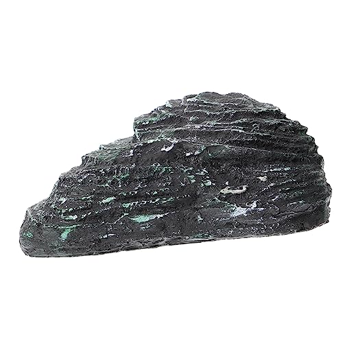 Gatuida Schildkröten Schwimmterasse Schwimmende Steinornamente Heim Schwimmstein Tanknetz Fischstein Aquarium Steinornament Teichzubehör Outdoor Kletterplattform von Gatuida