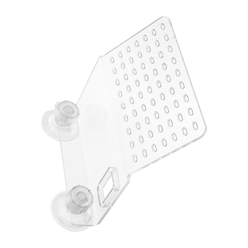 Gatuida Schildkröten Sonnenplattform Langlebig und Vielseitig als Kletter und Sonnenplatz im Terrarium und Aquarium Kleine Transparente Basking Plattform für Reptilien und von Gatuida