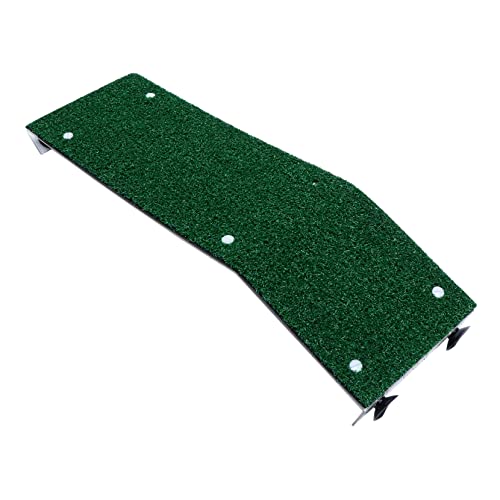 Gatuida Schildkröten-Terrasse Schildkrötenterrasse Schildkröten -Backenplattform Reptiliendekor Aquarium Dekoration aquariumdeko Reptilienleiter Haustierbedarf Plastik Green von Gatuida