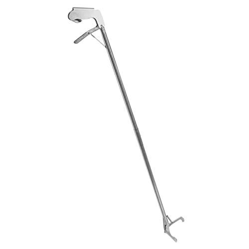 Gatuida Schlangenfalle Schlangenhaken und Greifer Reptiliengreifer Fänger Zange Schlangenfangwerkzeug Schlangenfanghilfe Schlangengreifer-Tool Schlangenclip-Werkzeug Rostfreier Stahl von Gatuida