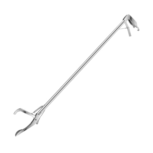 Gatuida Schlangenhaken Aus Edelstahl Selbstsichernde Schlangenzange Mit Langem Griff Schlangenfangwerkzeug Haken Für Schlange Zange Zum Fangen Von Schlangen Rostfrei Und Langlebig Gatuida Schlangenhaken Aus Edelstahl Selbstsichernde Schlangenzange Mit Langem Griff Schlangenfangwerkzeug Haken Für Schlange Zange Zum Fangen Von Schlangen Rostfrei Und Langlebig von Gatuida