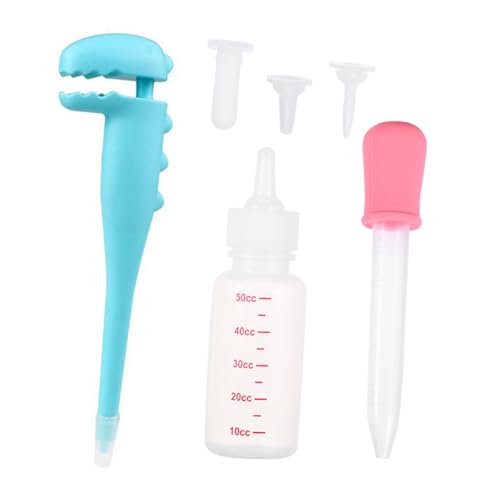 Gatuida Teiliges Pet Feeding Bottle mit Nippeln Vielseitige Milch und Medikamentenflasche für Neugeborene Kätzchen und Welpen Ergonomisch Leicht für Unterwegs und Tägliche Pflege Gatuida Teiliges Pet Feeding Bottle mit Nippeln Vielseitige Milch und Medikamentenflasche für Neugeborene Kätzchen und Welpen Ergonomisch Leicht für Unterwegs und Tägliche Pflege von Gatuida