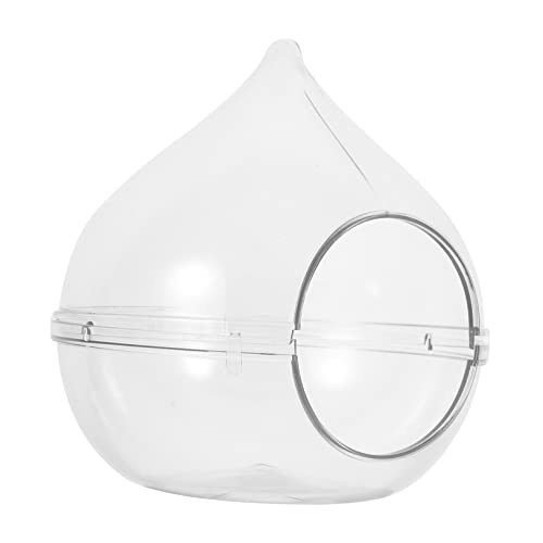 Gatuida Transparente Hamster Badewanne Aus Staubdichtes Hamster Sandbad Für Haustierversorgung Für Kleine Hamster Und Nager Kompakte von Gatuida
