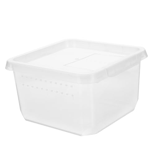 Gatuida Transparente Reptilienbox für Spinnen Gecko und Schnecken Hochwertige Futter und Zuchtbox mit Belüftung für Terrarien und Tierhaltung Gatuida Transparente Reptilienbox für Spinnen Gecko und Schnecken Hochwertige Futter und Zuchtbox mit Belüftung für Terrarien und Tierhaltung von Gatuida
