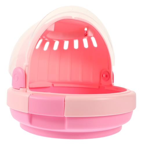 Gatuida Transparenter Tragbarer Kleintierkäfig mit Griff Leichter Hamster Zwerghamster reisekäfig für Kleine Haustiere Atmungsaktiv und Robust für Ausflüge und Outdoor einsätze Gatuida Transparenter Tragbarer Kleintierkäfig mit Griff Leichter Hamster Zwerghamster reisekäfig für Kleine Haustiere Atmungsaktiv und Robust für Ausflüge und Outdoor einsätze von Gatuida