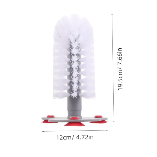 Gatuida Turtle Brush mit Saugnapf für Aquarium Schildkrötenpanzer Reinigung Weiche Borsten Sichere Haftung Sanfte Pflege für Schildkrötenpanzer und Aquarienoberflächen von Gatuida