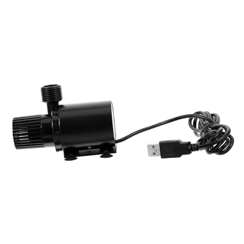 Gatuida USB Betriebene Micro Dc Bürstenlose Tauchwasserpumpe für Zimmerbrunnen und Aquarien Geräuscharm Energiesparend als Submersible Pumpe für Haustier Trinkbrunnen und Teiche von Gatuida