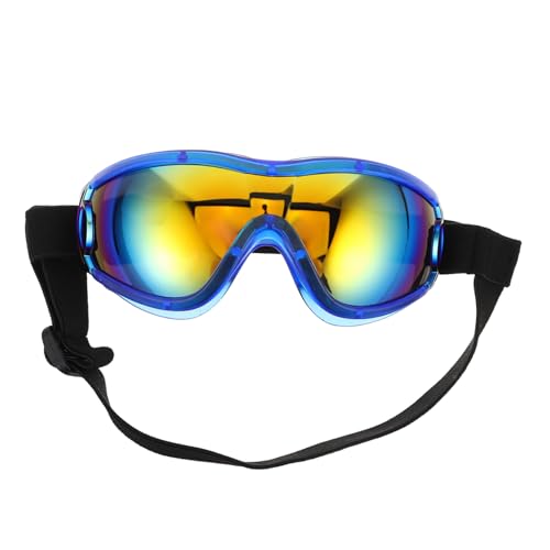 Gatuida Uv Schutz Hundebrille für Große Hunde Winddichte Verstellbare Haustier Schutzbrille mit Strapazierfähigem Rahmen Klare Sicht für Wandern Radfahren Motorradfahren von Gatuida