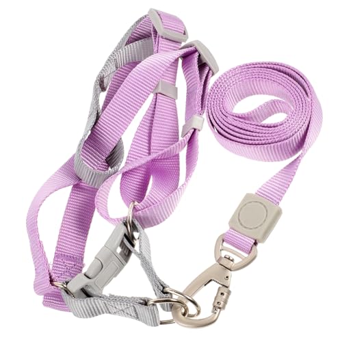 Gatuida Verstellbares Leichtes Hundegeschirr und Leine Set für Kleine Hunde und Welpen Komfortabel Kompakt mit Doppelseitigem D Ring für Spaziergänge und Outdoor aktivitäten von Gatuida